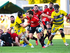 Matchs amicaux Top 14 - Clermont arrache le match nul face à Toulon après avoir été mené une bonne partie de la rencontre