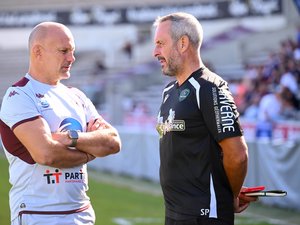 Matchs amicaux - "Nous avons vécu une très belle séquence de travail à balles réelles", explique Sébastien Piqueronies (Pau) après la défaite contre l'UBB