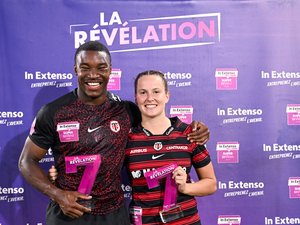 In Extenso Supersevens. "Porter le maillot de Toulouse est un privilège" assure Charlie Gauyat, révélation féminine de l'étape de Supersevens à Pau