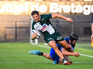 Top 14 - "Franchement, c’est un petit rêve pour moi de commencer comme ça", savoure Rodrigo Marta (Pau), auteur d'un essai à Montpellier