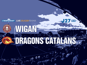 DIRECT. Wigan vs Dragons Catalans et Warrington vs Toulouse Olympique : le multiplex de la dernière journée