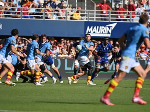 Top 14 - Les notes de Perpignan - Castres : Théo Forner virevoltant, Lachlan Swinton percutant, Christian Ambadiang en dedans