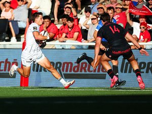Vidéo. Top 14 - Revivez l'incroyable essai de Rodrigo Marta (Pau) face à Lyon grâce à son contrôle zlatanesque !