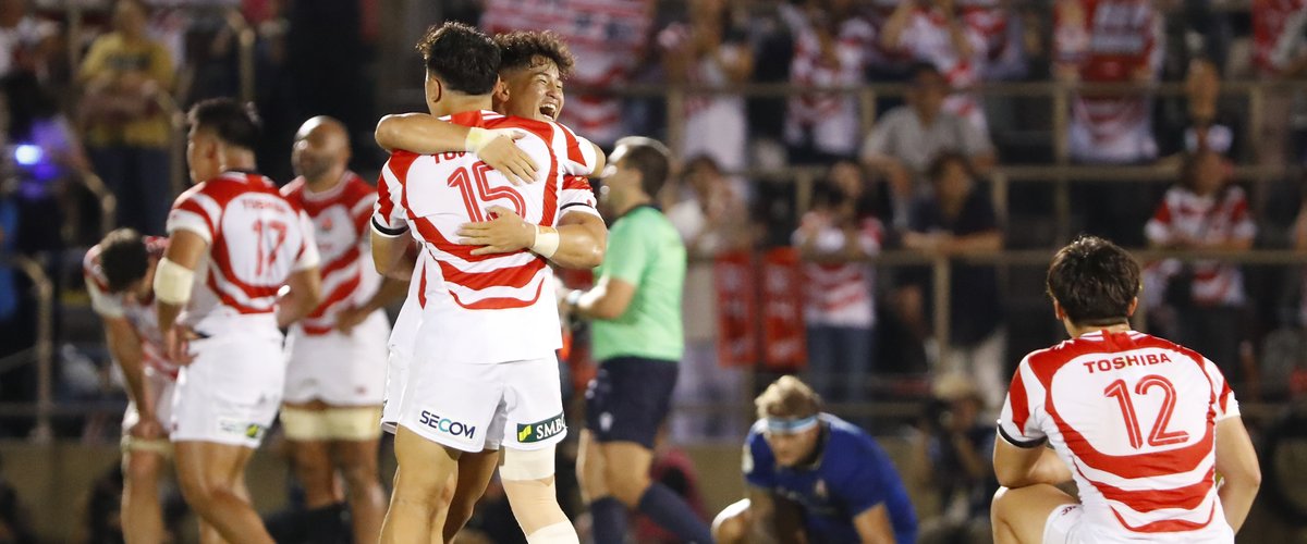 International - Malgré un superbe essai de Virimi Vakatawa, le Japon domine les Fidji et remporte la Pacific Nations Cup