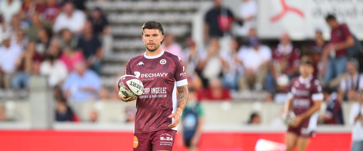 Top 14 - Inquiétude pour l'Union Bordeaux-Bègles : Matthieu Jalibert touché à la cuisse droite contre le Stade français