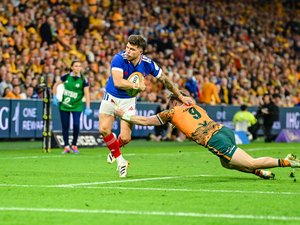 XV de France - "Le trophée le plus excitant dans le monde du rugby", avoue Matthieu Jalibert à un an de la Coupe du monde 2027