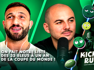 Vidéo. On donne nos 33 Bleus à un an de la Coupe du Monde ! Beka Gorgadze est notre invité ! Kick-Off Rugby