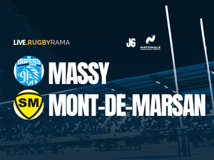 Direct. Nationale - Massy - Mont-de-Marsan : un duel au sommet. Regardez la rencontre de la sixième journée