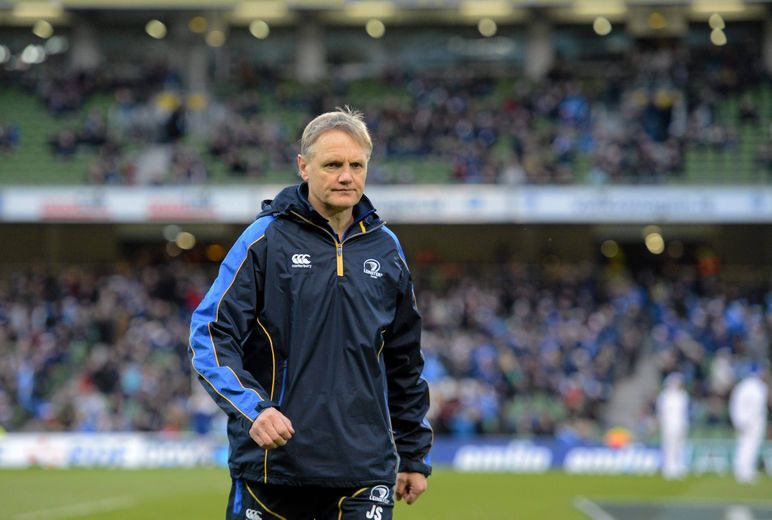 Avec le Leinster, Joe Schmidt a remporté deux coupes d'Europe, en 2011 et 2012.