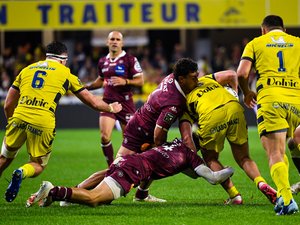 Top 14 - En chiffres : réussite au plaquage, grattages... L'impressionnante performance défensive de l'UBB sur la pelouse de Clermont