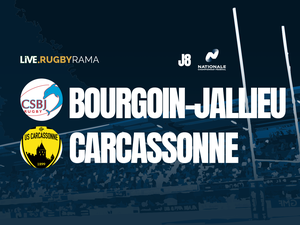 DIRECT. Nationale - Bourgoin-Jallieu - Carcassonne : les Audois veulent conforter leur place sur le podium. Regardez la rencontre de la huitième journée