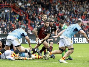 Top 14 - Le Stade toulousain se fait peur et laisse échapper le bonus offensif face à Perpignan