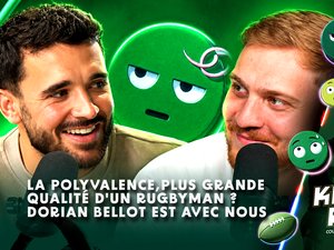 Vidéo. La polyvalence est-elle la plus grande qualité d'un rugbyman ? L'Agenais Dorian Bellot est avec nous ! Kick-Off Rugby